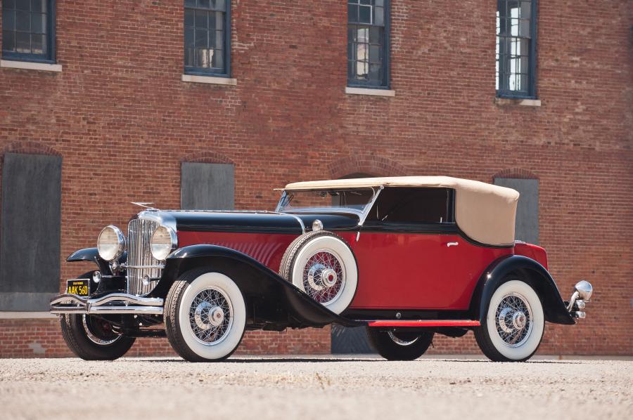  Duesenberg J538/2566 Convertible Victoria SWB by Rollston 1936 года  (фото 1 из 32)